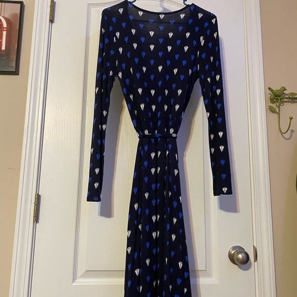 Old Navy Sailboat  Wrap Dress - Picture 2 of 2